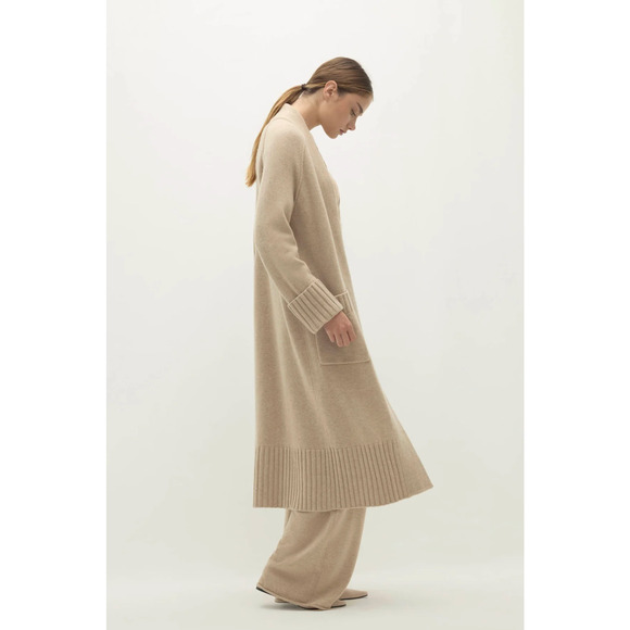 Naked Cashmere Women's Tillyn Longline Cashmere Cardigan Ecru XS NWOT - Picture 4 of 11